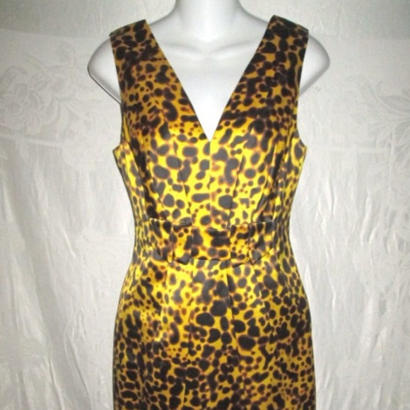 versace dress yellow